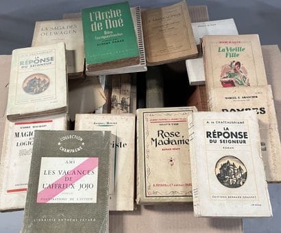 LITTERATURE 
A. DE CHATEAUBRIANT, Colette...