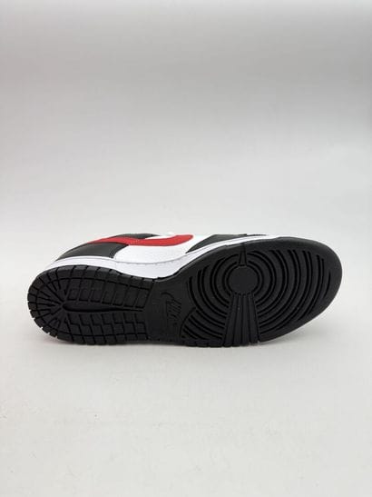 NIKE 
Pair of white, red, and black DUNK...