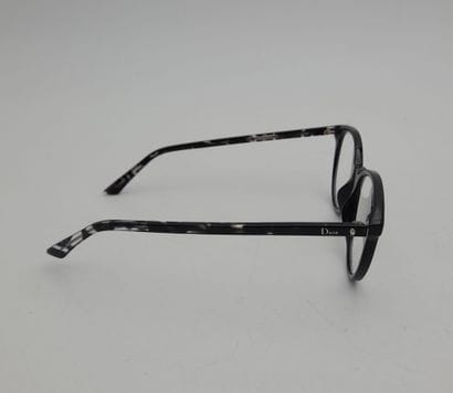 CHRISTIAN DIOR, PARIS.
A pair of black plastic...