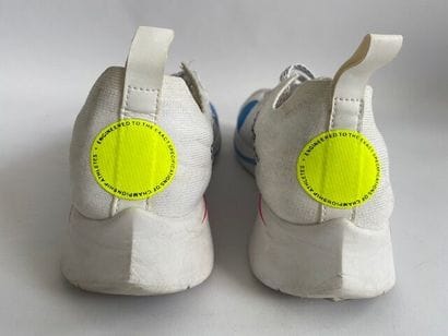 NIKE. 
Pair of white Zoom Fly Mercurial Off...