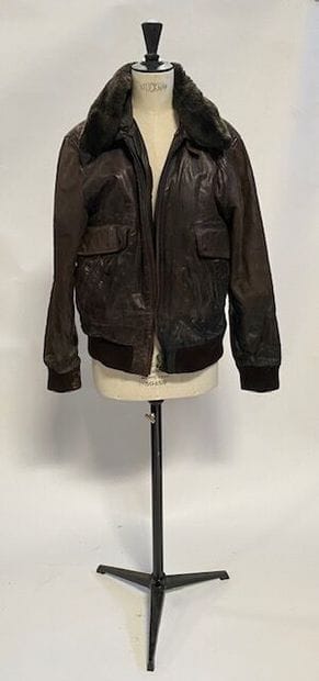 AVIATRIX
Brown leather jacket, 4 pockets...