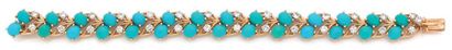 CARTIER Paris
Articulated ribbon bracelet...
