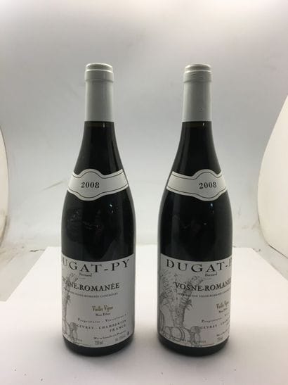 2 bottles of VOSNE-ROMANEE Vieilles Vignes...