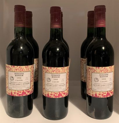 6 bouteilles de CAHORS 1994 du Domaine B...