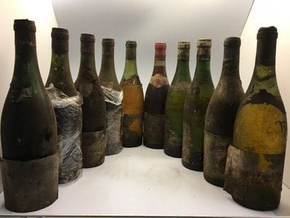 10 bottles of Burgundy wine including 4 VOLNAY...