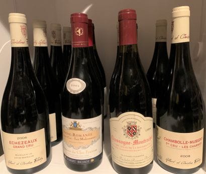 12 bottles including 7 from Gilbert & Christine...