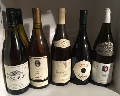 6 bottles including 1 CHABLIS GRAND CRU VALMUR...