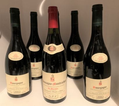 6 bottles of Domaine Grivelet Père et Fils...