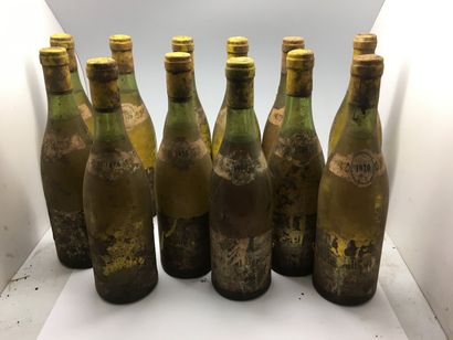 12 bottles of MEURSAULT-PERRIERES 1970 from...