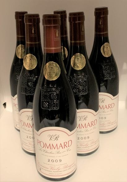 6 bouteilles de POMMARD 1er Cru Les Chanlins...