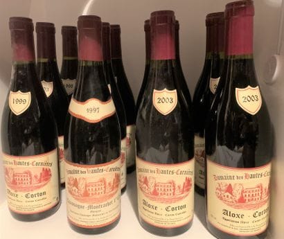 12 bouteilles du Domaine des Hautes-Cornières...