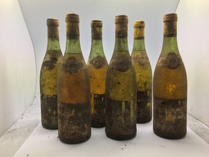 6 bottles of MEURSAULT-PERRIERES 1970 from...