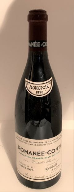 1 bottle of ROMANEE-CONTI 1998 N° 1445