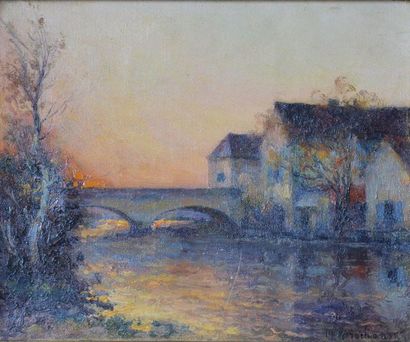 Michel KOROCHANSKY (Odessa 1866 - 1925 Montigny-sur-Loing)

Paysage...