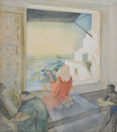 S. HARTZ (XXe siècle)

Le juif en prière,...