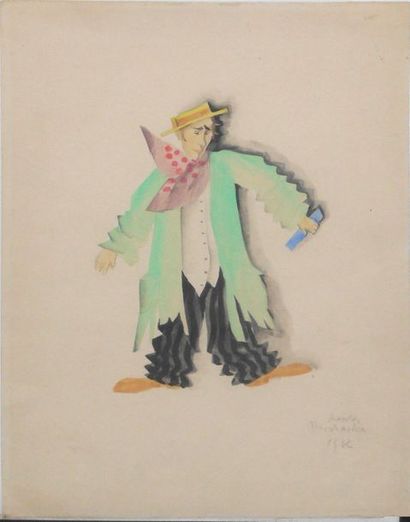 PROCHASKA (XXe siècle)

Clown, 1938

Aquarelle...