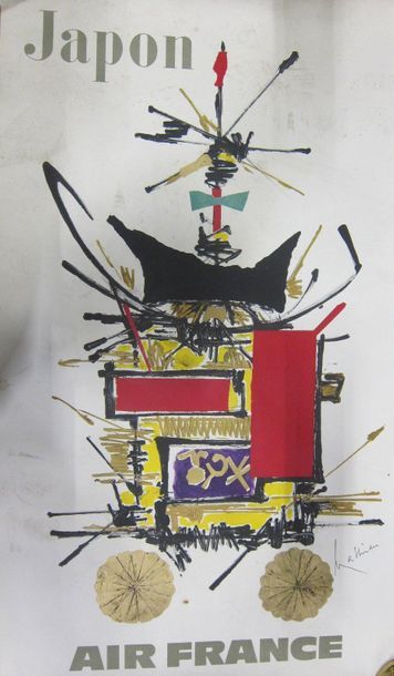Georges MATHIEU (1921 2012) pour AIR FRANCE

Sept...