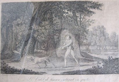 D'après Charles VERNET

Cinq gravures cynégétiques

19,5...