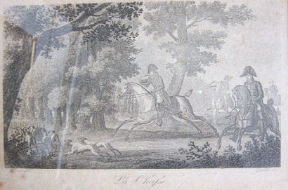 D'après Charles VERNET

Cinq gravures cynégétiques

19,5...