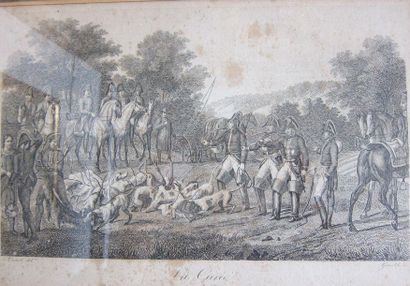D'après Charles VERNET

Cinq gravures cynégétiques

19,5...