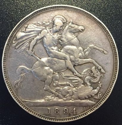 1 Couronne Victoria en argent 1894

Poids...