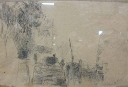 Attribué à Albert LEBOURG (1849-1928)

La...