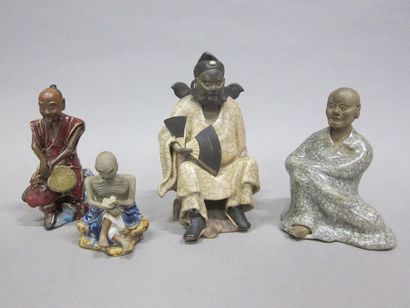 Chine, XIX° siècle

Quatre statuettes en...