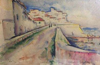 Ecole française du XXème siècle 

Remparts...