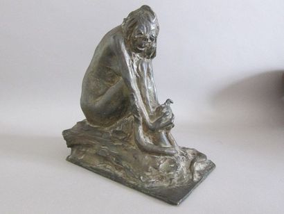 Ecole française, 1924

Sorcière 

Bronze...