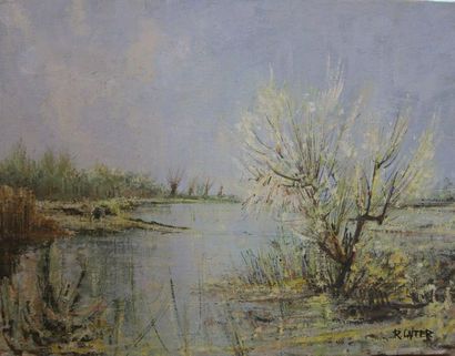 R. LAITER

Etang en Sologne, 1965

Huile...