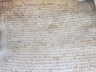 Acte notarié du XV° ou XVI° siècle

Manuscrit...
