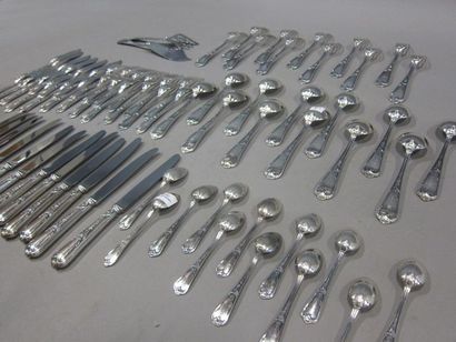 ERCUIS

Partie de ménagère en métal argenté...