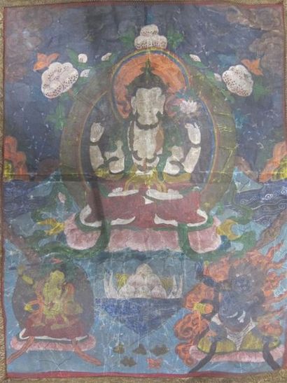 TIBET - XIXe siècle

Ensemble comprenant...