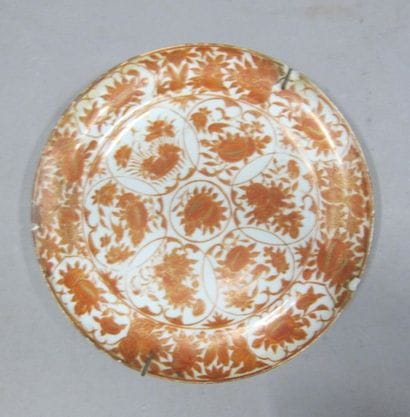 Compagnie des Indes, assiette à décor de...