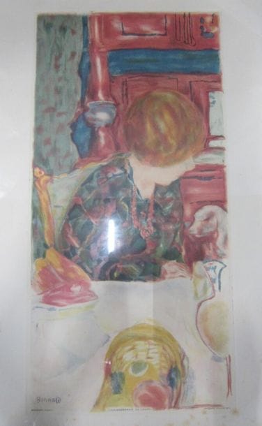 D'après Pierre Bonnard (1867-1947)

La Femme...