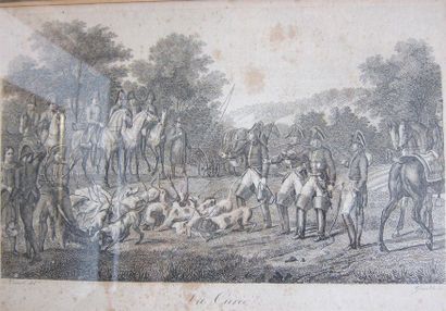 D'après Charles VERNET

Cinq gravures cynégétiques

19,5...