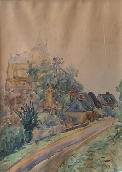 Gilbert Auguste PRIVAT (1892-1969)

Château...