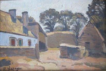Pierre LEPAGE (1906-1983)

Intérieur de ferme

Huile...