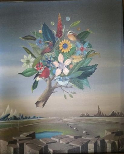 SPIRO

Bouquet surréaliste

Toile signée