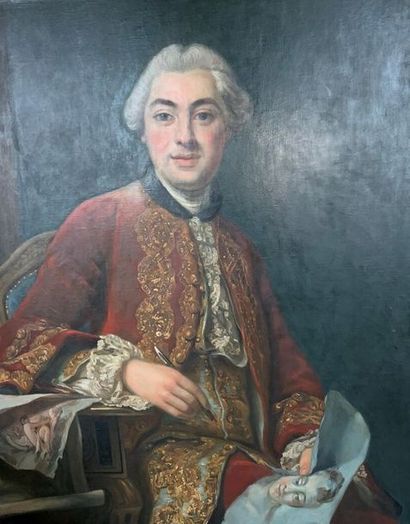 Ecole française d'après NATTIER

Portrait...