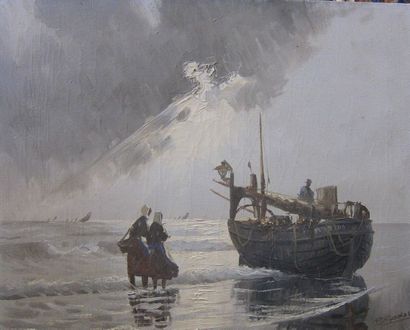 Pierre GODAR (XX)
Retour de pêche
Bateau...