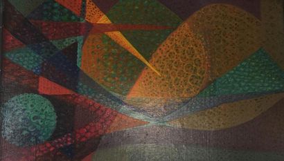 Ecole vers 1970

Composition abstraite

Huile...