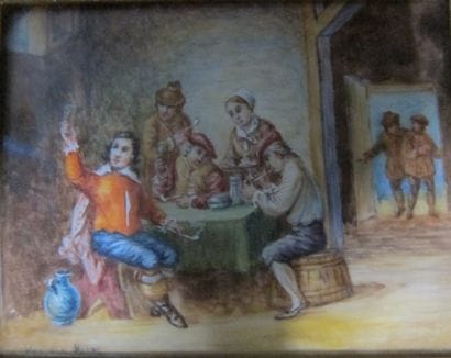 D'après TENIERS

Scène de taverne

Miniature...