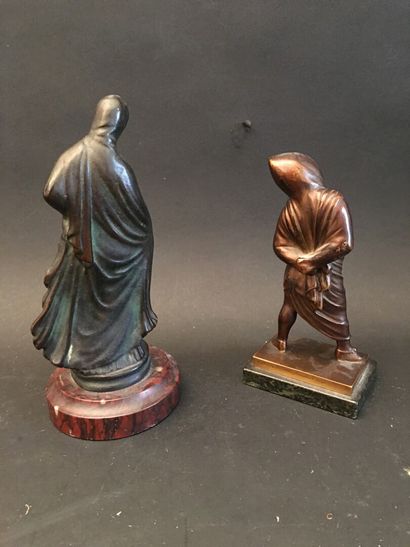 Sculpture en bronze doré 