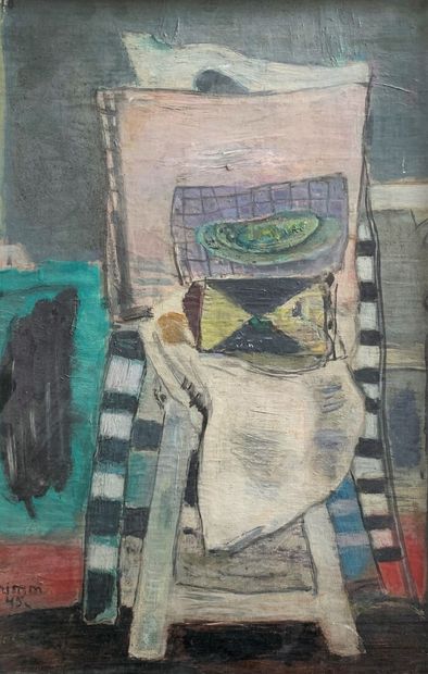 Pierre GRIMM (1898-1979)

Dans l'Atelier,...