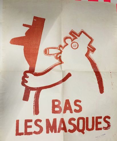Lot d'affiches de mai 68 

11 affiches imprimées...