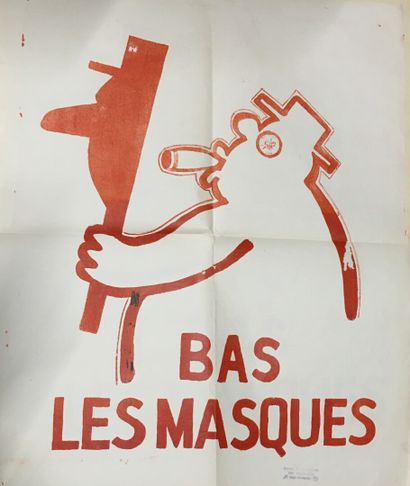 Lot d'affiches de mai 68 

11 affiches imprimées...