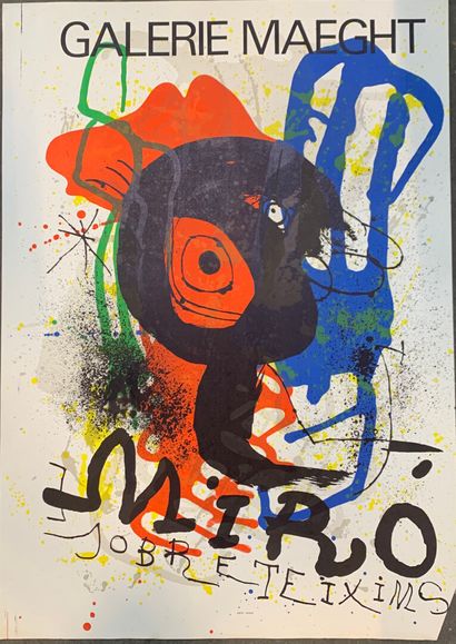 D'après MIRO (1893 - 1983)

Galerie Maeght...