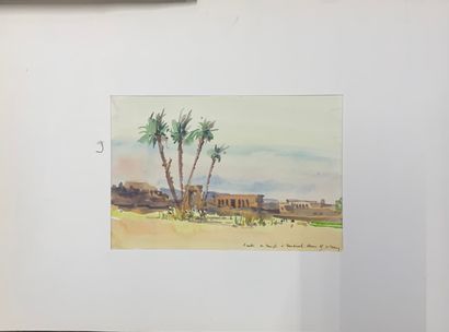 Henri DAVY (1913-1988)

Ensemble de 4 aquarelles...