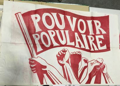 Lot d'affiches de mai 68 

11 affiches imprimées...